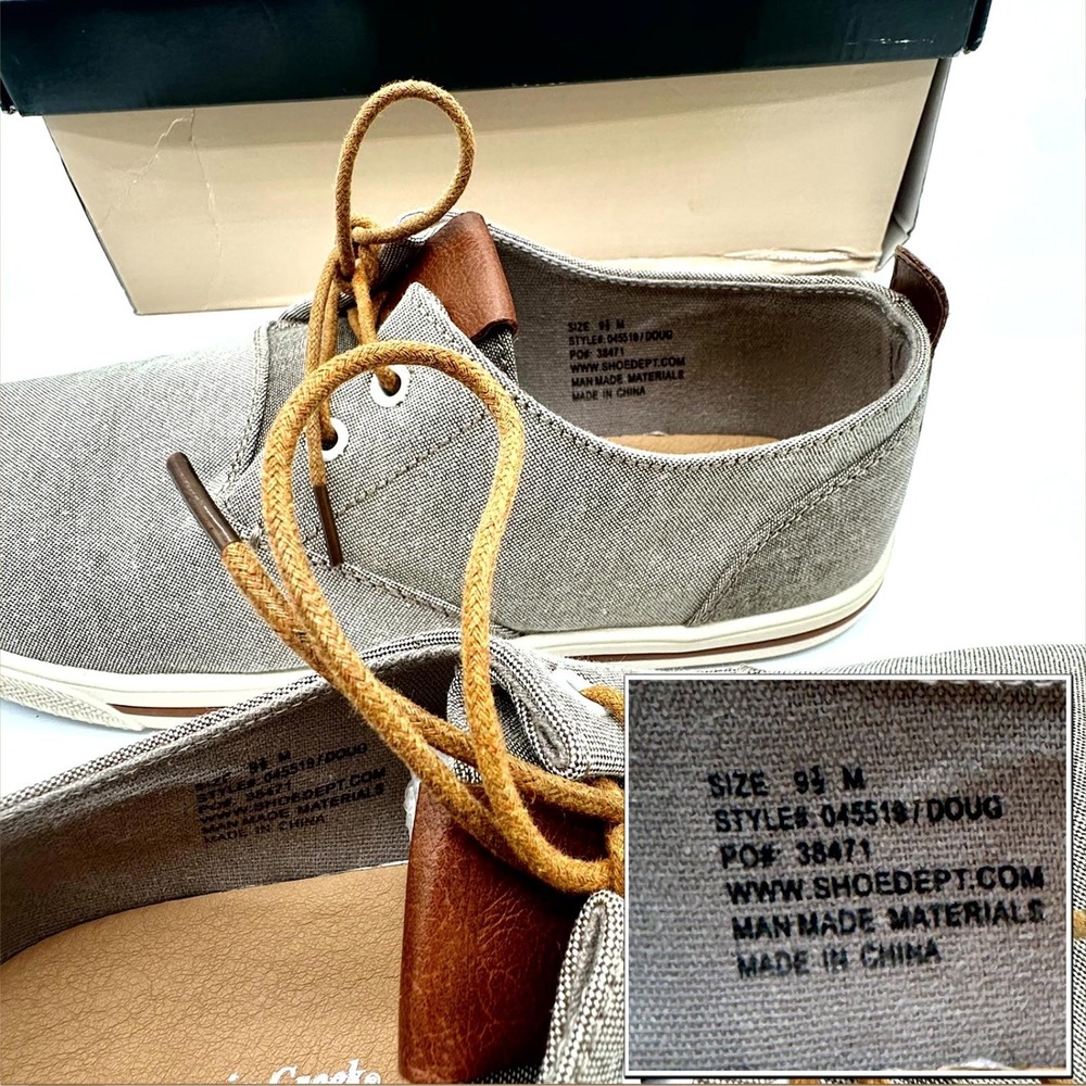 Mountain Creek Doug Men's 9.5M Lace‑Up Boat Shoes w/ Box – Great Condition - Picture 5 of 8